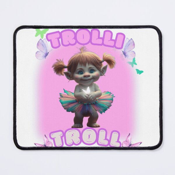 Item preview, Tiny Trolli Troll Loves Butterflies  designed and sold by LuciaGeorge.
