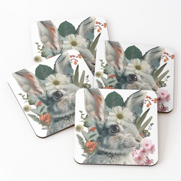 Item preview, Collage Wall Art T-shirt Design: Bunny designed and sold by ForeverPrintsOK.