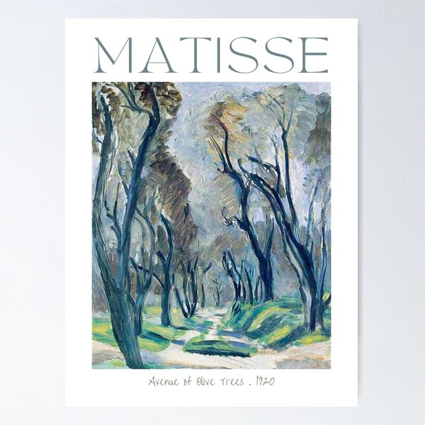 Item preview, Henri Matisse Avenue of Olive Trees 1920 in HD designed and sold by Arwen-Art.