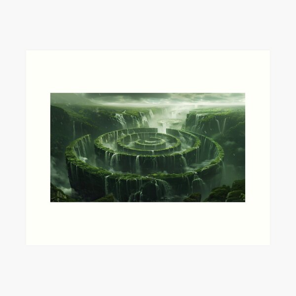 Item preview, The Enchanted Falls designed and sold by Pei-Kang Hsu.