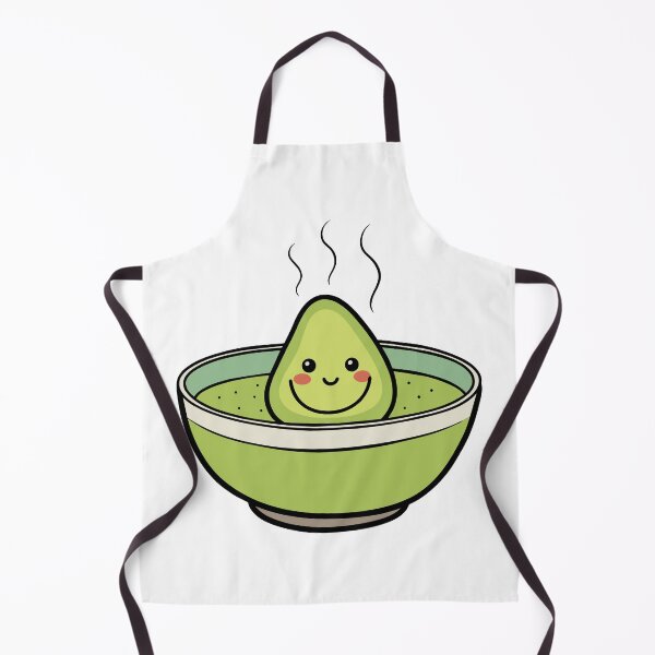 Item preview, Little Avocado Float in a Charming Doodle Bowl designed and sold by omerfdln34.