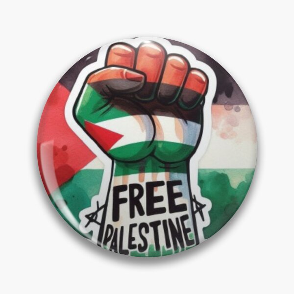 Item preview, Free Palestine Flag and Fist Watercolour designed and sold by EpiphanyArt28.