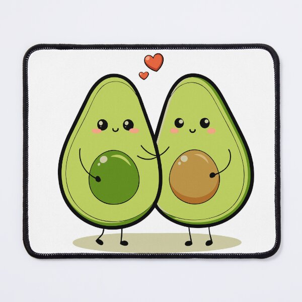 Item preview, Two Avocados Share a Heartwarming Hug designed and sold by omerfdln34.