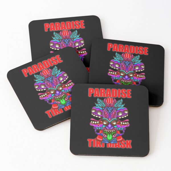 Item preview, Tiki mask illustration  designed and sold by nickardi.