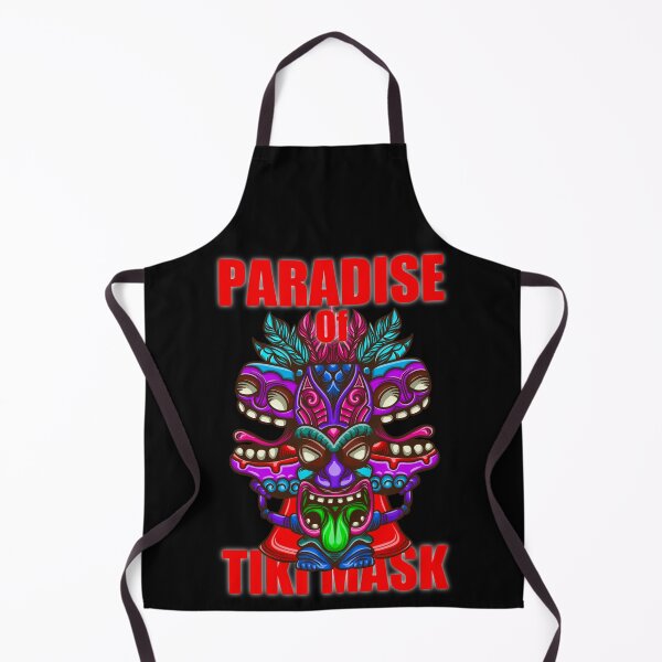 Item preview, Tiki mask illustration designed and sold by nickardi.