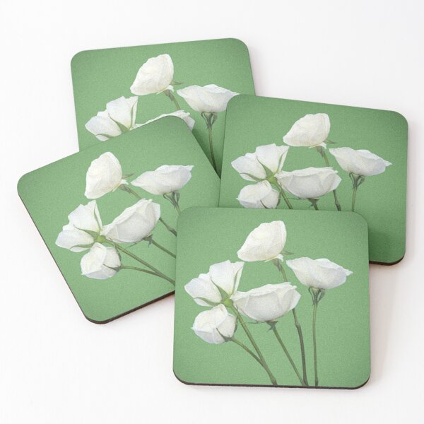 Item preview, Spring White Roses designed and sold by Asmaa Abdul-Azim.