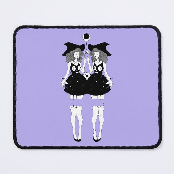 Item preview, Two Witches Art, Whimsigothic Art designed and sold by cellsdividing.