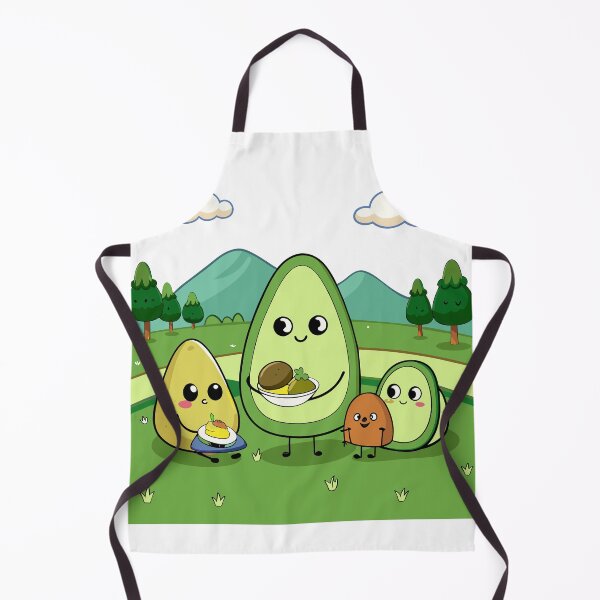 Item preview, Avocado Family Enjoying a Picnic designed and sold by omerfdln34.