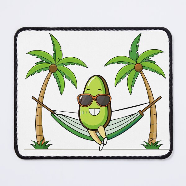 Item preview, Avocado Lounging in a Hammock with Sunglasses designed and sold by omerfdln34.