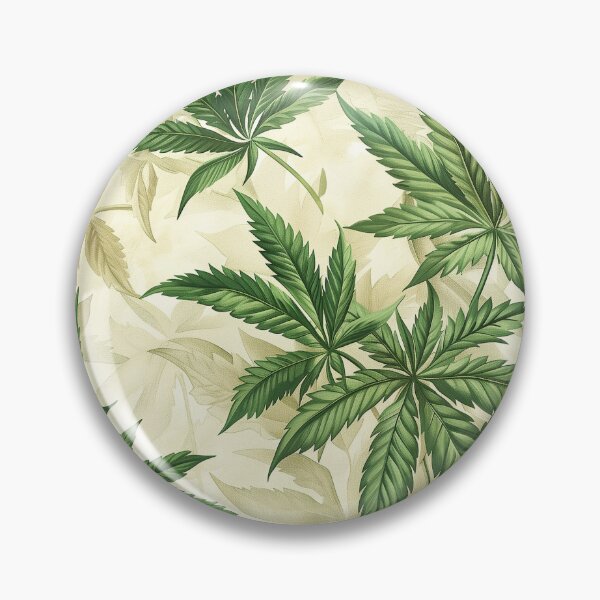 Item preview, Marijuana Floral-Inspired Pattern designed and sold by MiracleSociety.