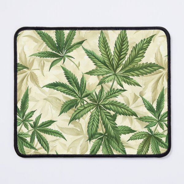Item preview, Marijuana Floral-Inspired Pattern designed and sold by MiracleSociety.