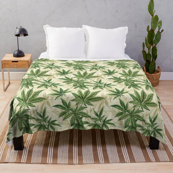 Item preview, Marijuana Floral-Inspired Pattern designed and sold by MiracleSociety.