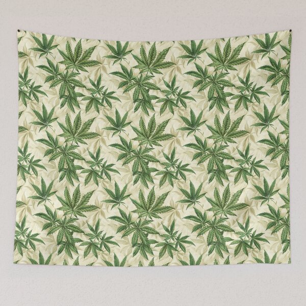 Item preview, Marijuana Floral-Inspired Pattern designed and sold by MiracleSociety.