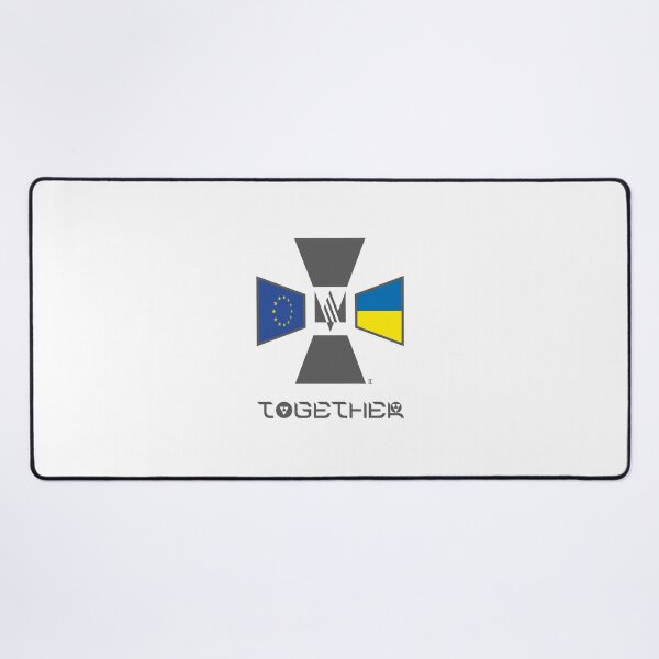 Item preview, The European Union and Ukraine together! designed and sold by sarabeevart.