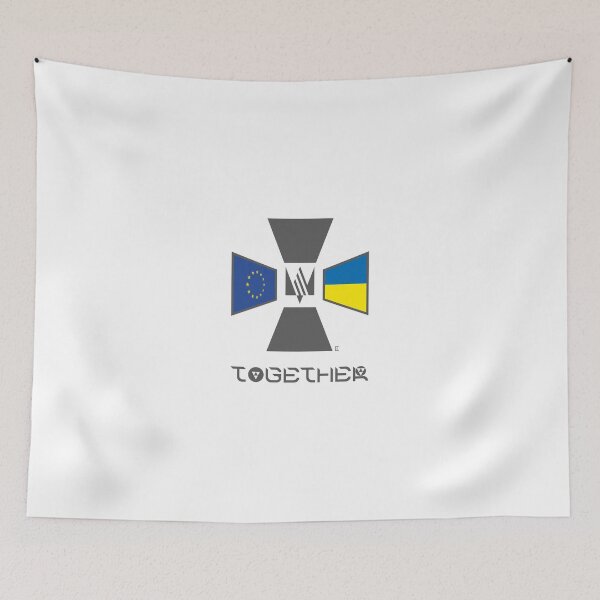Item preview, The European Union and Ukraine together!  designed and sold by sarabeevart.