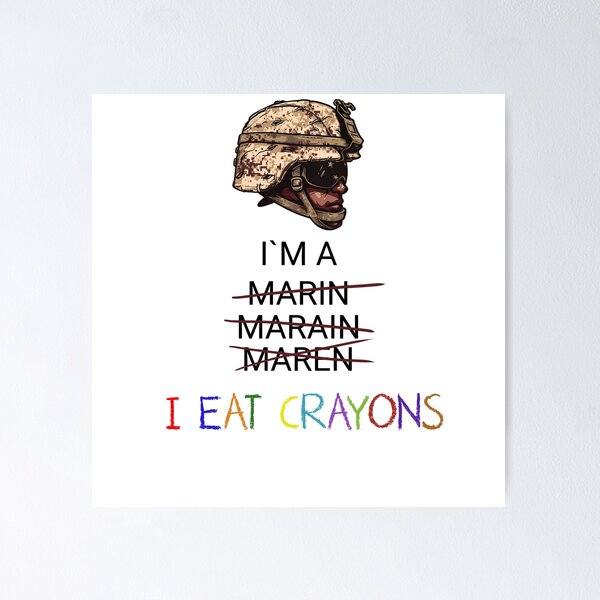 Item preview, Crayon Eater - I Eat Crayons designed and sold by arwenlavia.