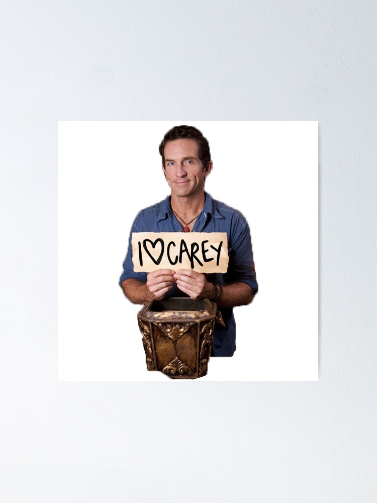 “Jeff Probst” Poster for Sale by aburgiss | Redbubble