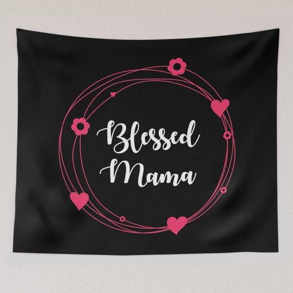 Item preview, Blessed Mama White letters designed and sold by Koihl.