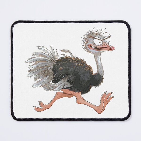 Item preview, A cute, funny ostrich designed and sold by MagelliShop.
