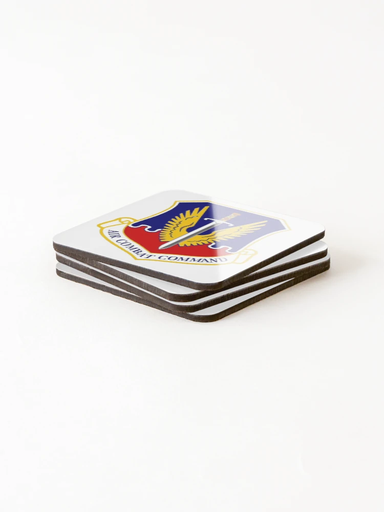 Thumbnail 4 of 5, Coasters (Set of 4), Air Combat Command designed and sold by Nikki SpaceStuffPlus.