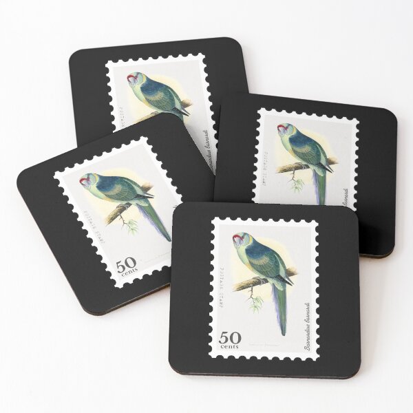Item preview, Barnard's Parakeet (Barnardius barnardi) Stamp designed and sold by RabbitK.