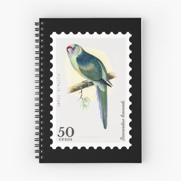Item preview, Barnard's Parakeet (Barnardius barnardi) Stamp designed and sold by RabbitK.