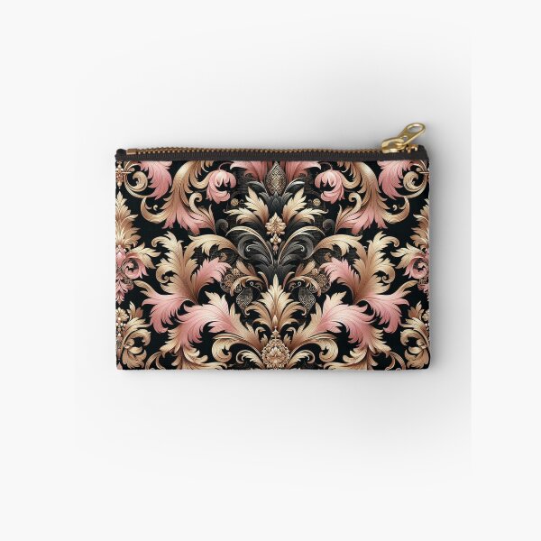 Item preview, Pink, Gold & Black Damask designed and sold by DesignsByPrnces.