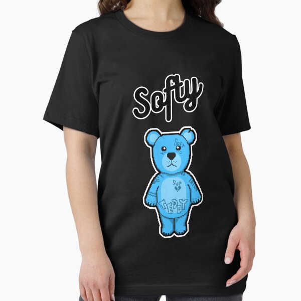 Item preview, Bad Teddy Bear Softy - Blue designed and sold by PixelPeepers.