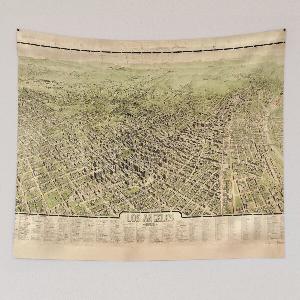 Item preview, Los Angeles, California (1909) designed and sold by allhistory.