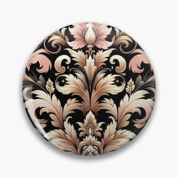 Item preview, Pink & Black Damask designed and sold by DesignsByPrnces.