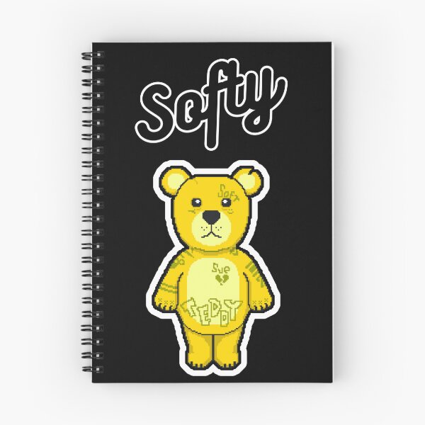 Item preview, Bad Teddy Bear Softy - Yellow designed and sold by PixelPeepers.