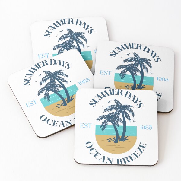 Item preview, Summer Days Ocean Breeze Summer T-Shirt designed and sold by FutureFits.