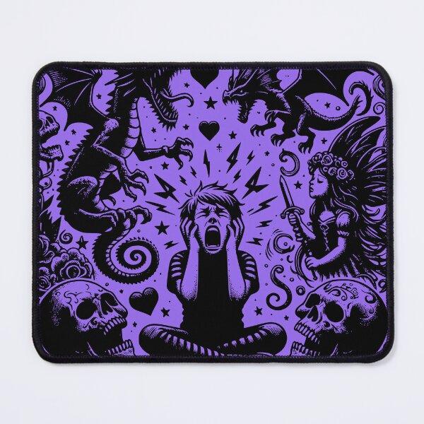Item preview, Ventcore Darkcore Outcry Original Art - Make The Nightmares Stop designed and sold by dreamsagellc.