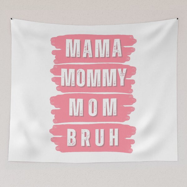 Artikelvorschau, Mama Mami Mama Bruder Muttertag Vintage Lustige Mutter T-Shirt entworfen und verkauft von LekaDesignShop.