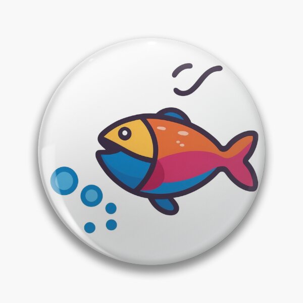 Item preview, Swimming Fish Icon designed and sold by LeftImpressed.