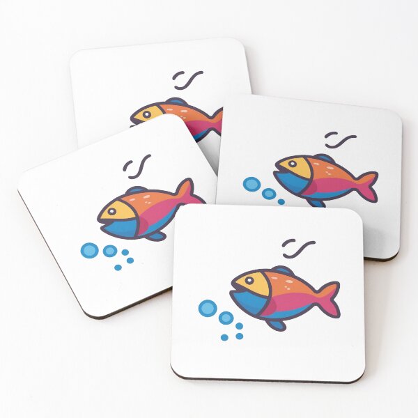 Item preview, Swimming Fish Icon designed and sold by LeftImpressed.