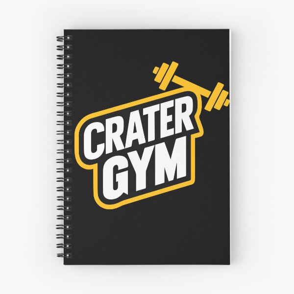 Item preview, gym quote. Crater Gym designed and sold by Alidesignart.