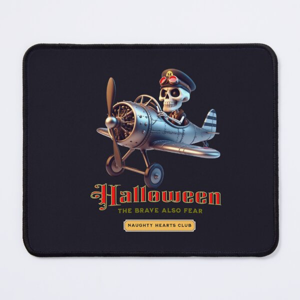 Item preview, Halloween. A skull driving a plane designed and sold by I-love-music.