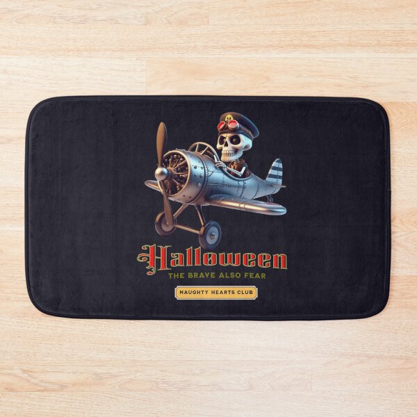 Item preview, Halloween. A skull driving a plane designed and sold by I-love-music.