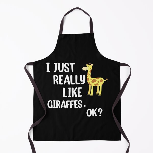 Item preview, I Just Really Like Giraffes, OK Cute Giraffes designed and sold by Rami Khalifah.