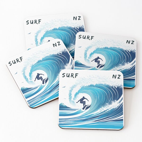 Item preview, Surfing New Zealand designed and sold by JackFreestone.