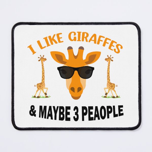 Item preview, I Just Really Like Giraffes, OK Cute Giraffes designed and sold by Rami Khalifah.