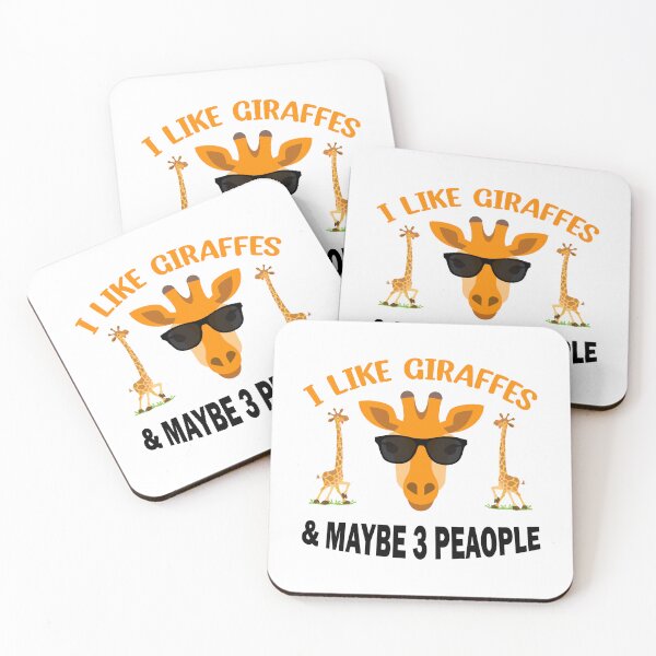 Item preview, I Just Really Like Giraffes, OK Cute Giraffes designed and sold by Rami Khalifah.