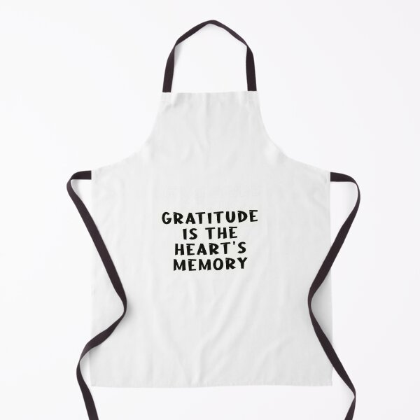 Item preview, Gratitude is the heart's memory designed and sold by Made-by-Gus.