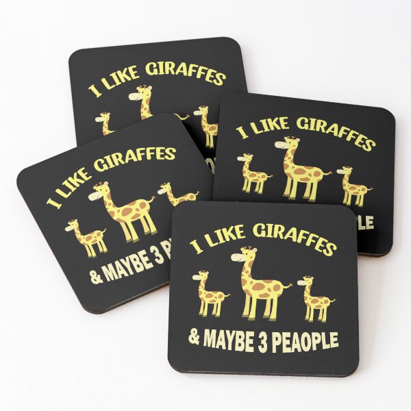Item preview, I Just Really Like Giraffes, OK Cute Giraffes designed and sold by Rami Khalifah.
