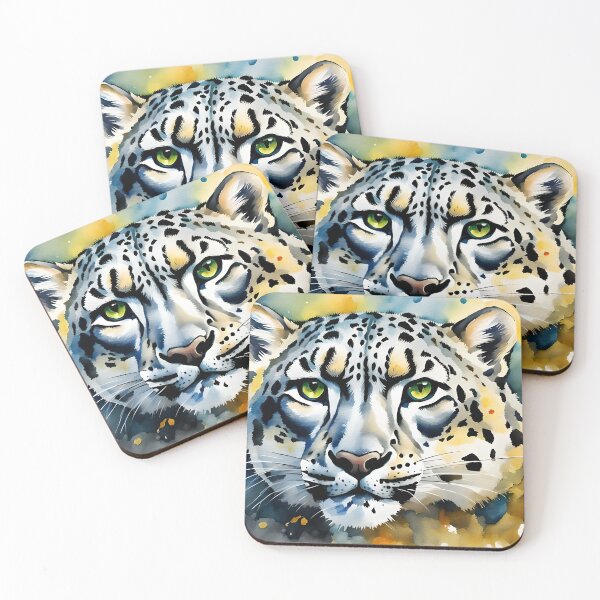 Item preview, Snow Leopard - Big Cats, World Wildlife designed and sold by Country-Artist.