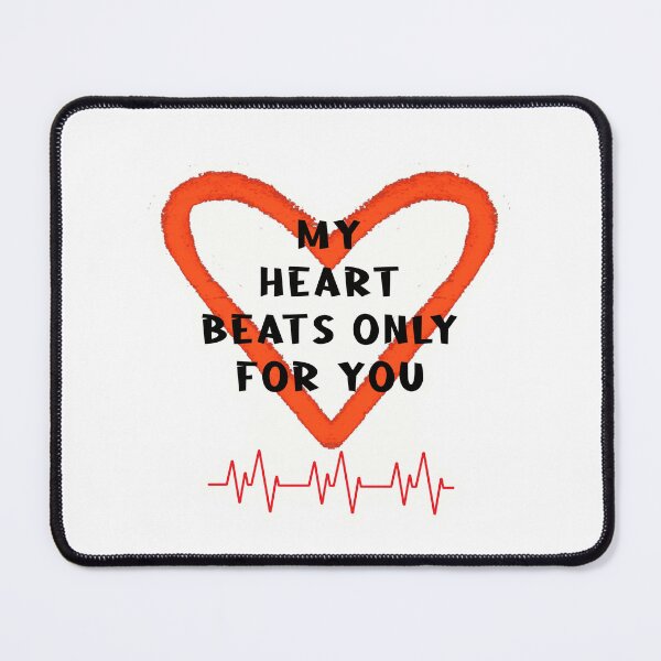 Item preview, My heart beats only for you designed and sold by Made-by-Gus.