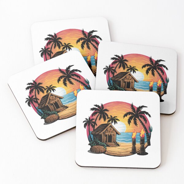 Item preview, Tiki Hut On The Beach designed and sold by corynewton34.