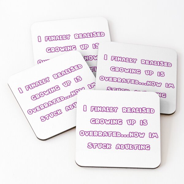 Item preview, I finally realised growing up....... designed and sold by GypsyMerch.