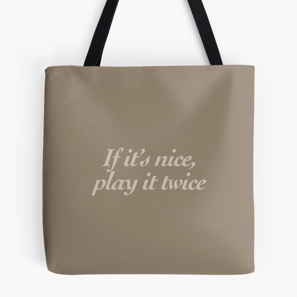 Item preview, If it’s nice, play it twice designed and sold by thebcarts.